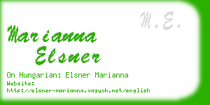 marianna elsner business card